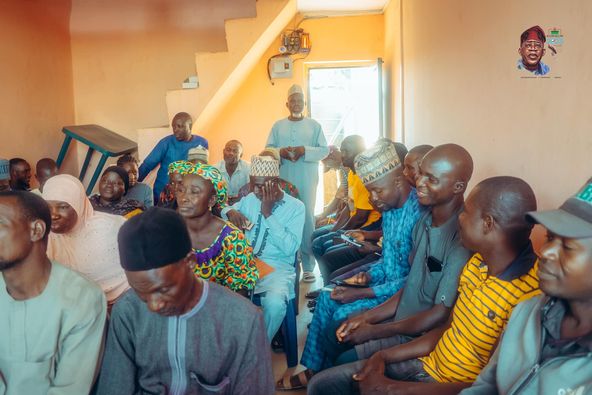 Booth 2 Booth with Bola Tinubu distributes palliatives to beneficiaries in Kuje Area Council of the FCT